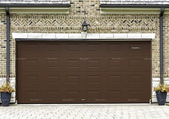 Секционные гаражные ворота Doorhan RSD01 BIW (2400х2900)